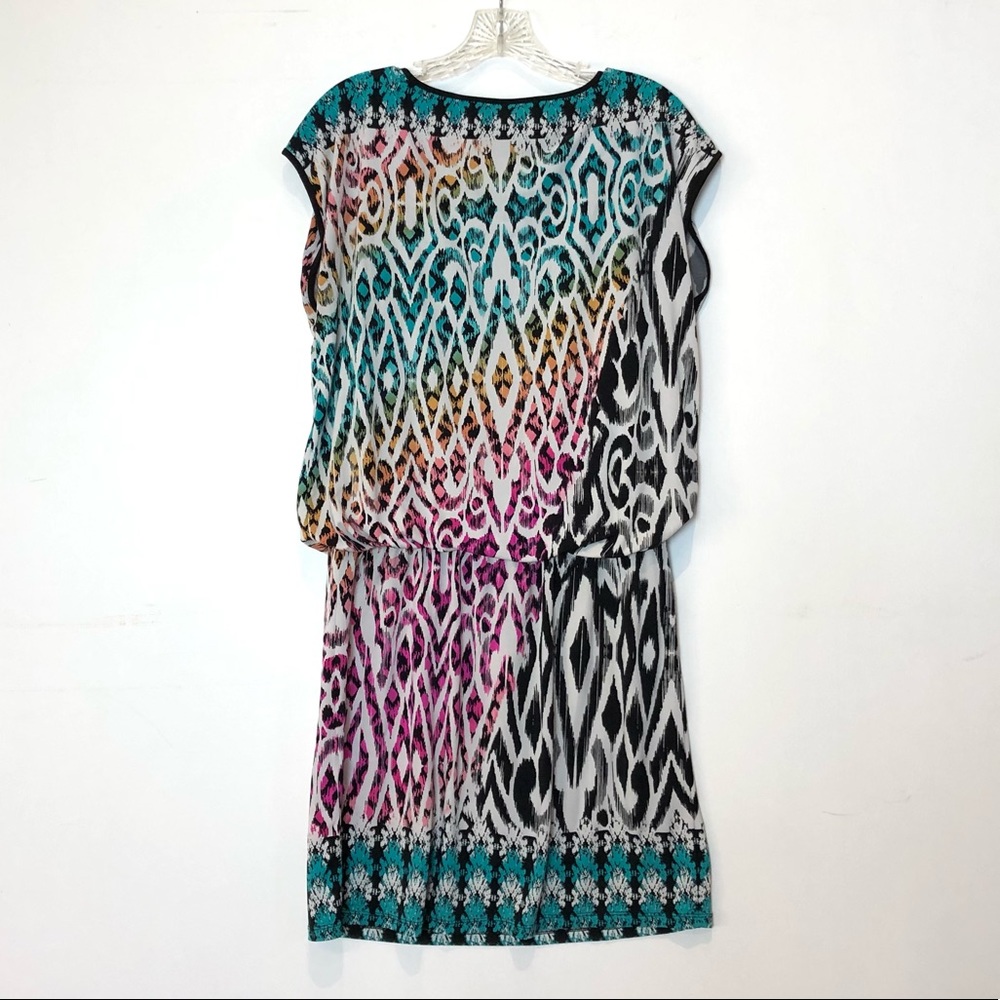 Style & Co Multicolored Patterned Dress - Picture 14 of 14
